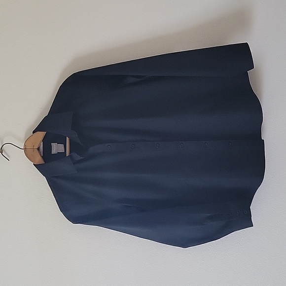 Chicos Black No Iron All Seasons Classic Shirt Button Down Size Small/4 - Picture 1 of 6